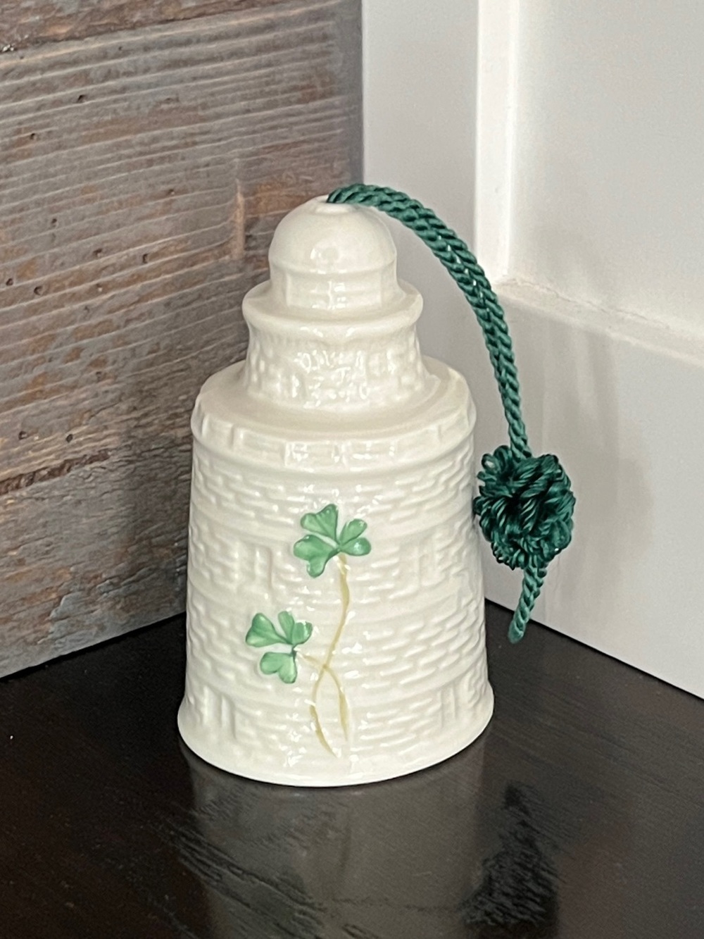Belleek Hook Head Lighthouse Christmas Ornament Bell